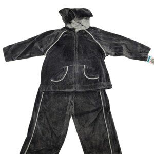 Green Dog Charcoal Grey Y2K Cotton/Polyester Track Suit Kids 24 Months NWT